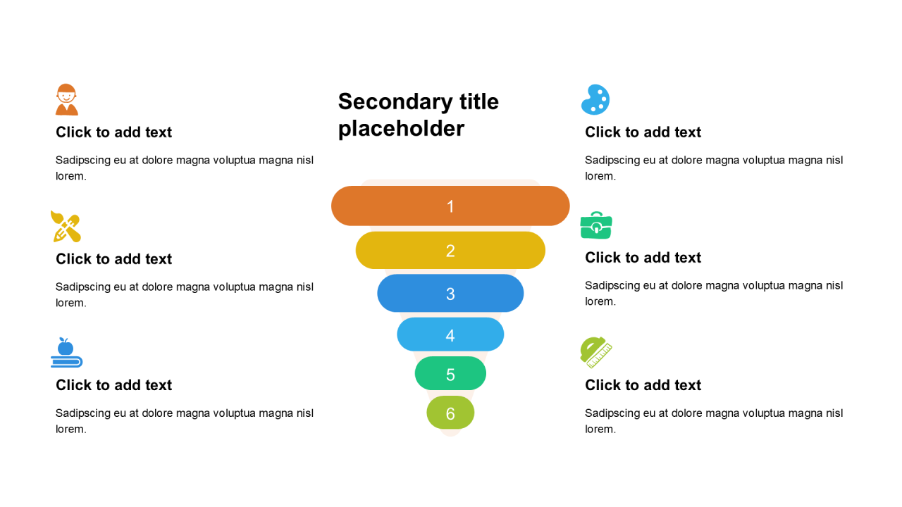卡通风纯文字列表