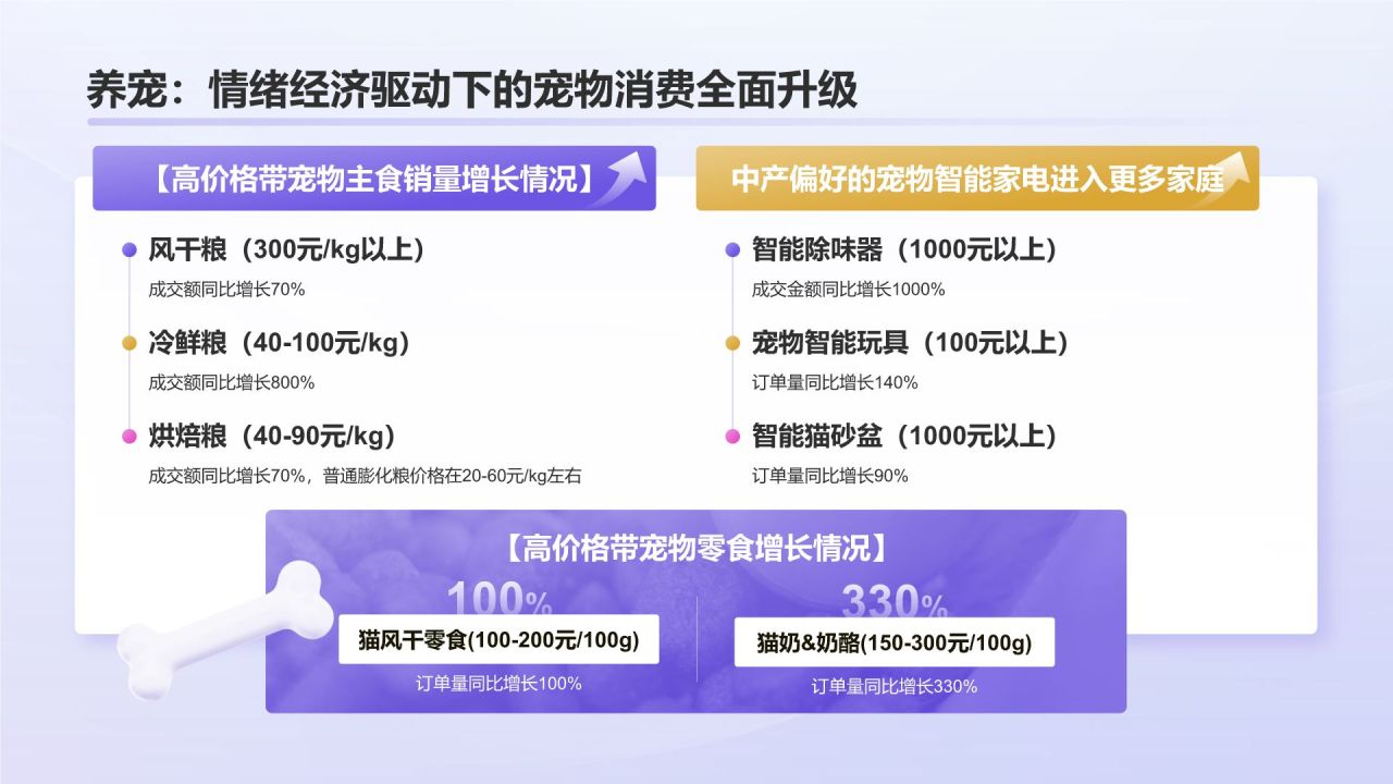 紫色3D风2024年情绪经济消费人群洞察报告PPT模板