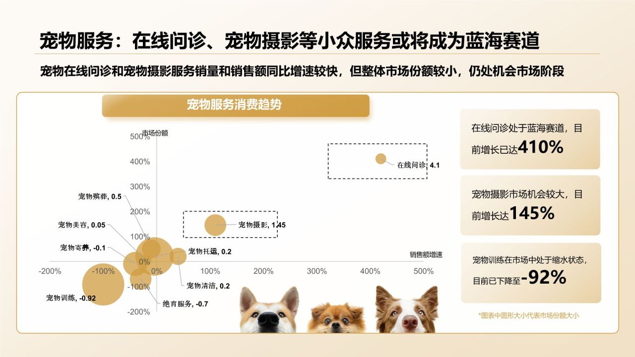 橙色创意风2025年宠物消费报告PPT模板