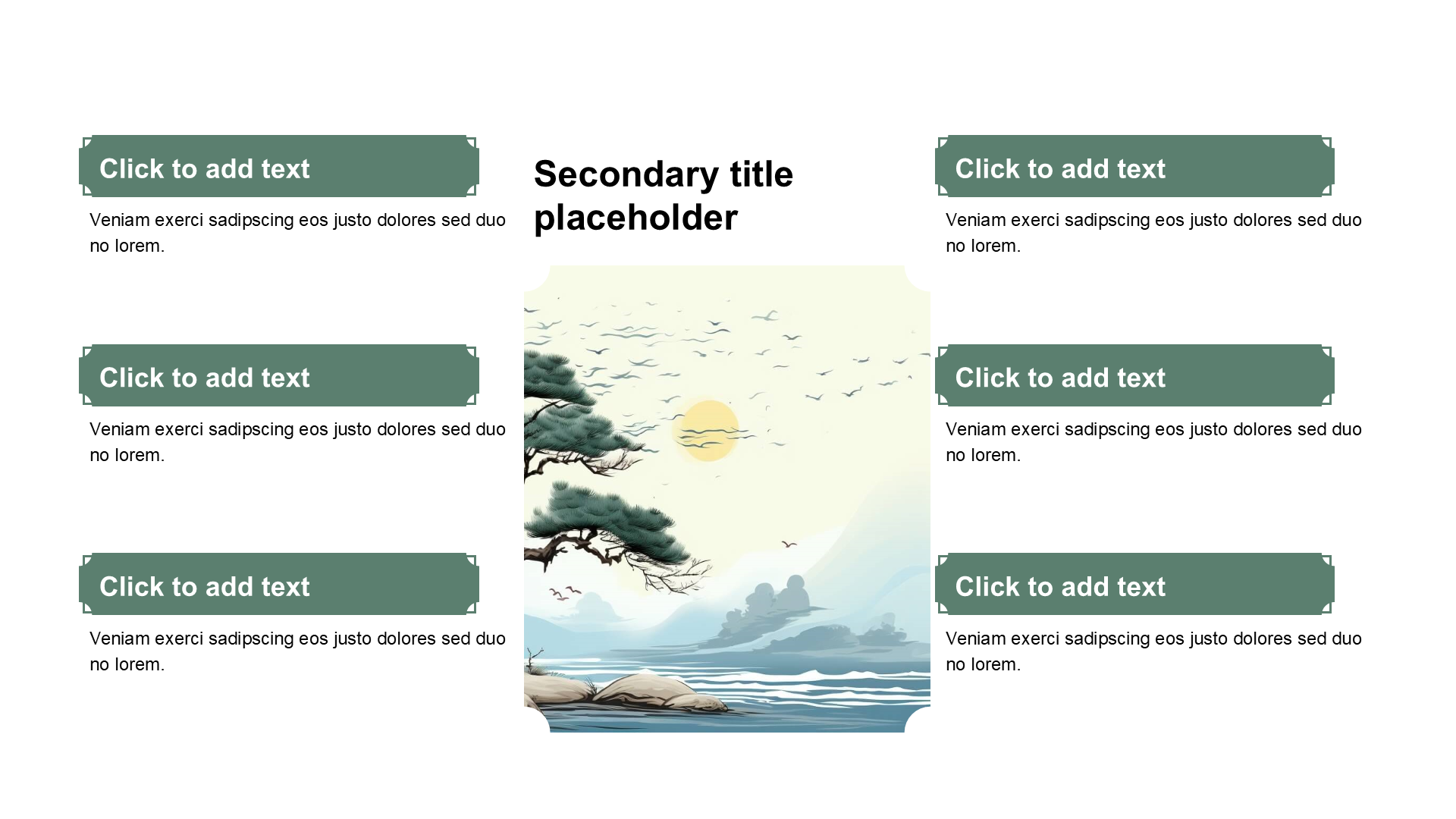 Chinese style image matrix