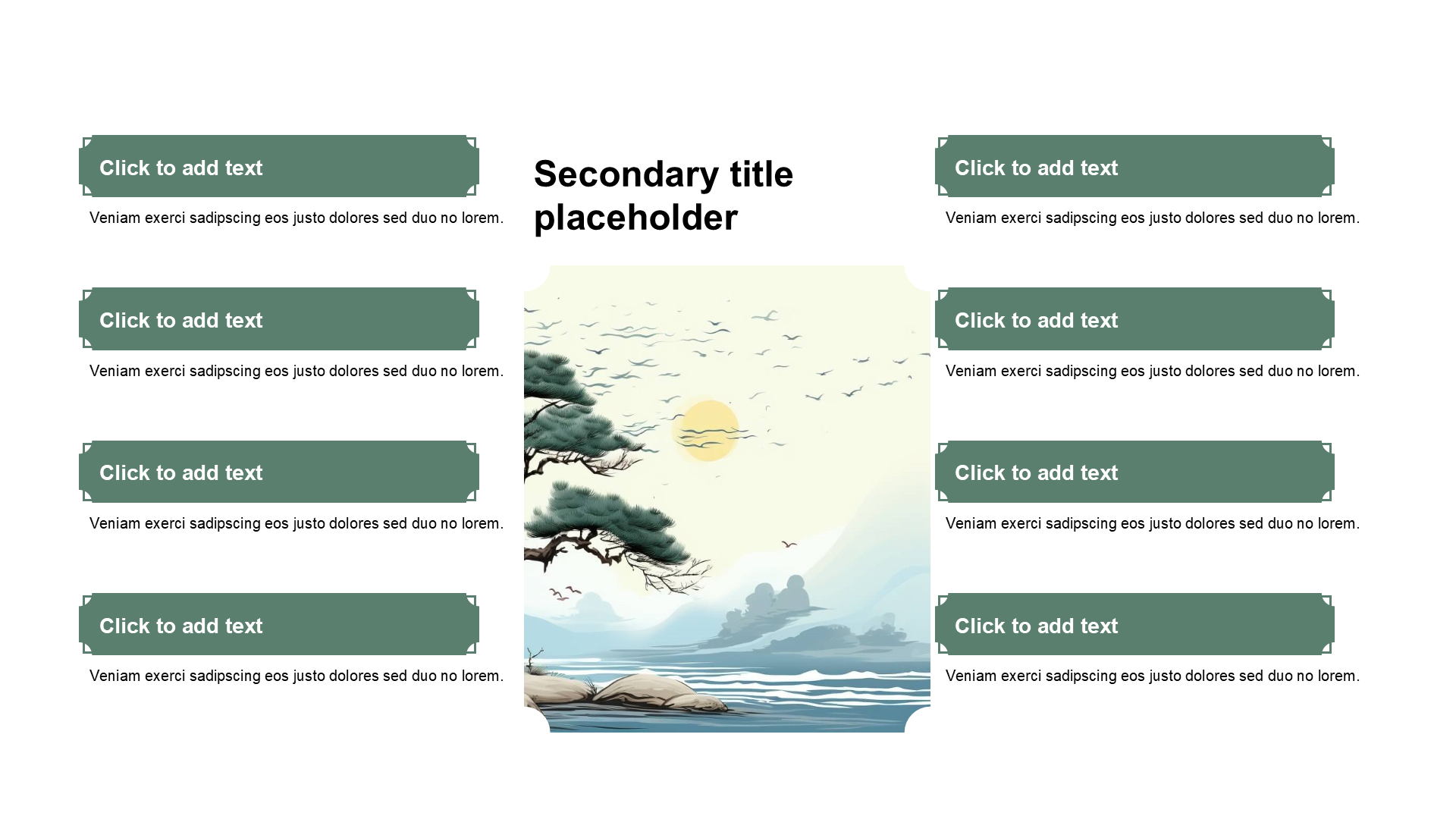 Chinese style image matrix