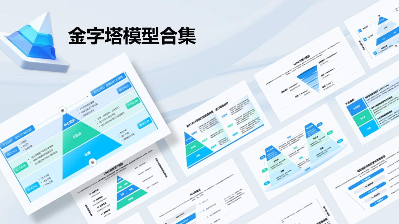 金字塔思维模型合集