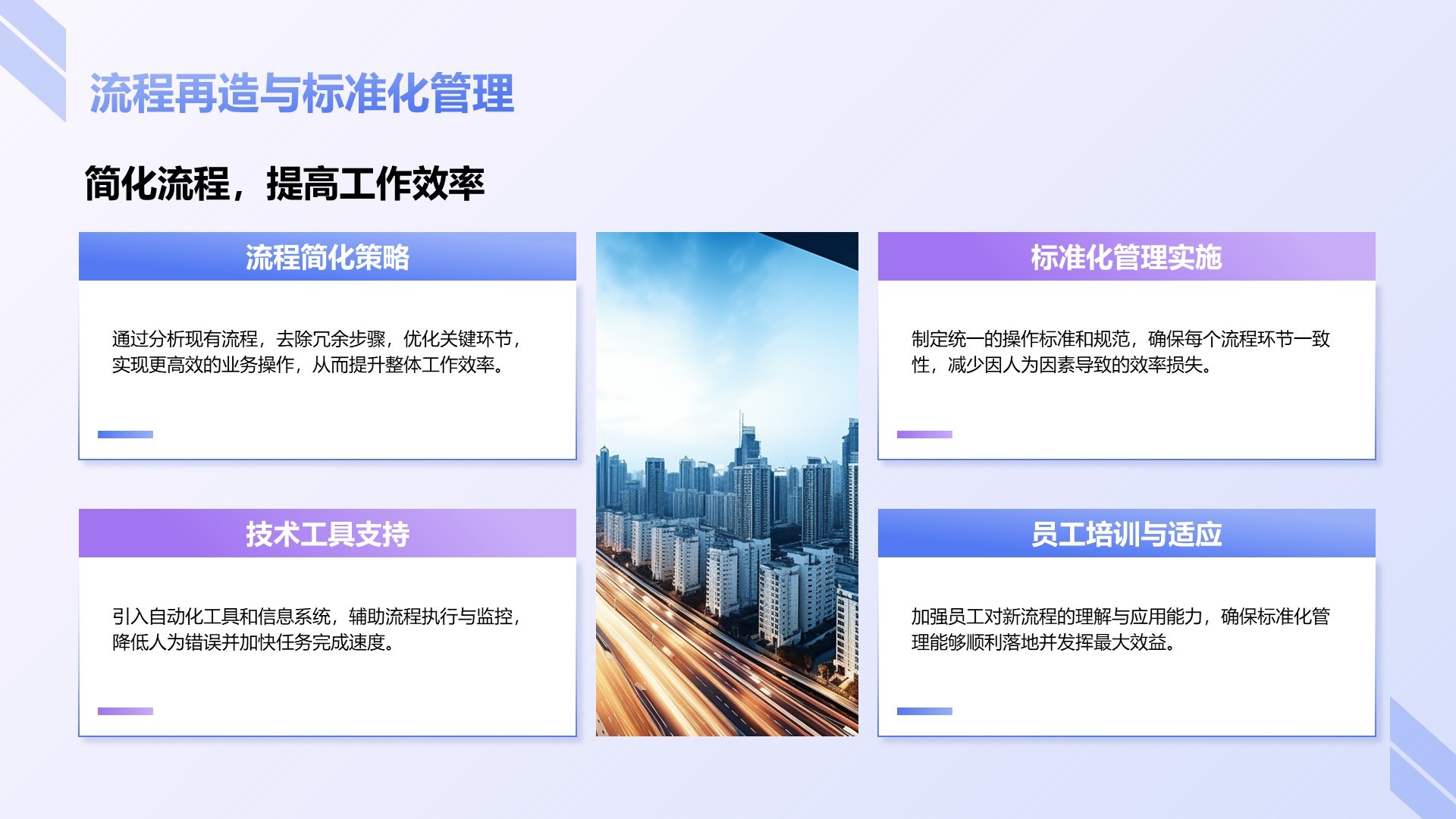 蓝色商务风企业市场竞争力提升计划PPT模板