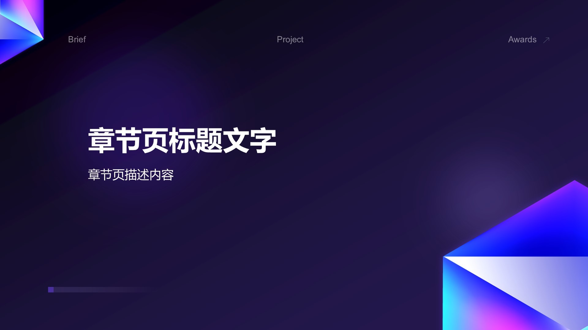 IT互联网技术项目汇报PPT