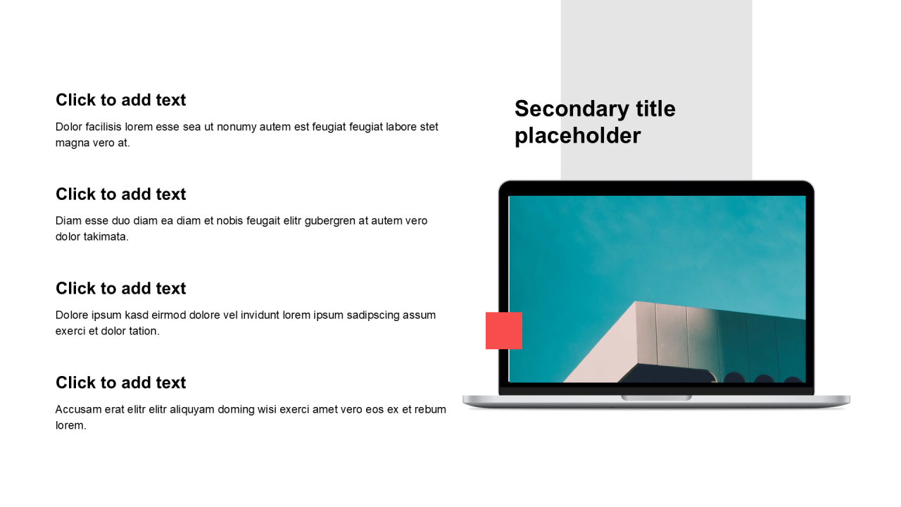 简约扁平含图片列表