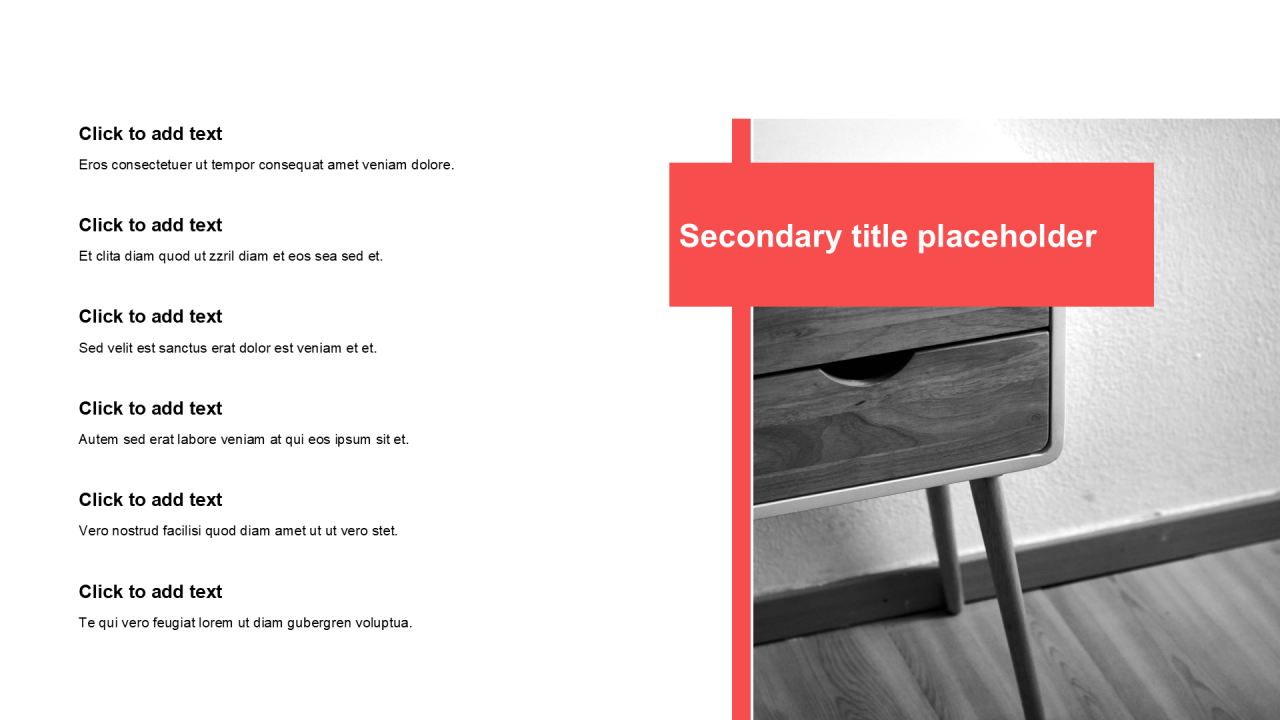 简约扁平含图片列表