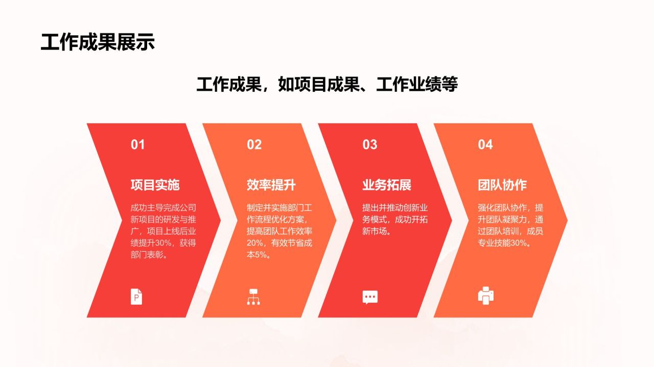 红色插画风党员发展对象个人表现答辩PPT模板
