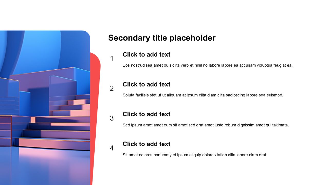 简约扁平含图片列表