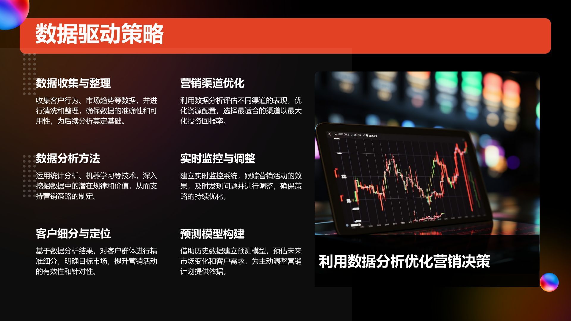 红色渐变风通用行业营销策划方案PPT模板