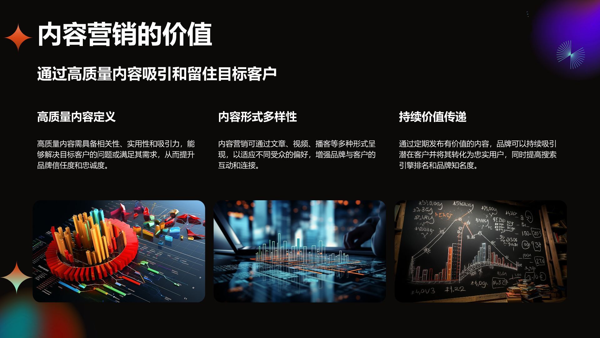 橙色酸性风通用行业品牌营销推广方案PPT模板