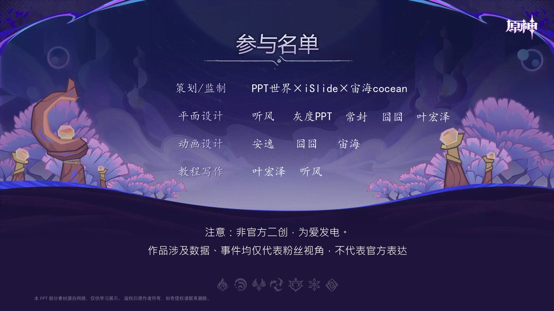 2024原神年终总结PPT