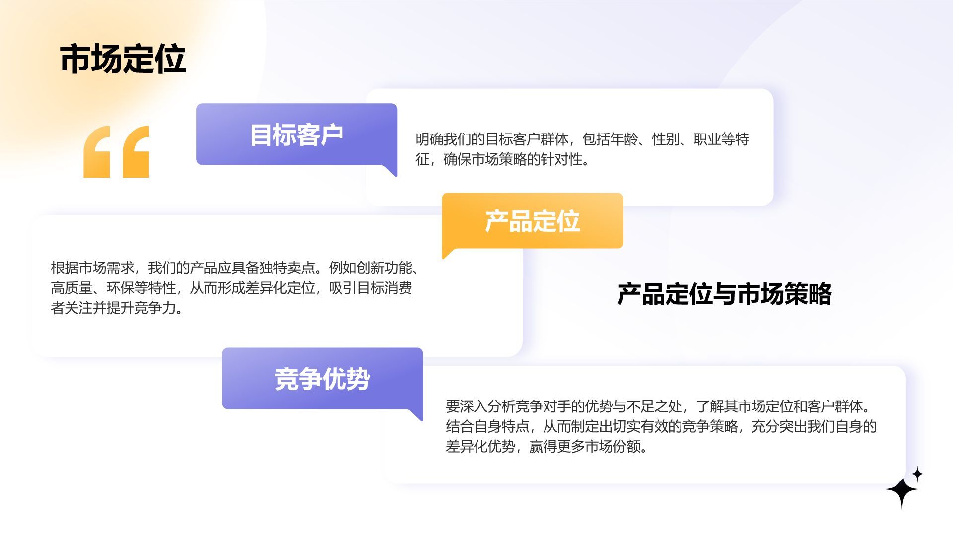 紫色渐变风创新创业计划书PPT模板PPT模板