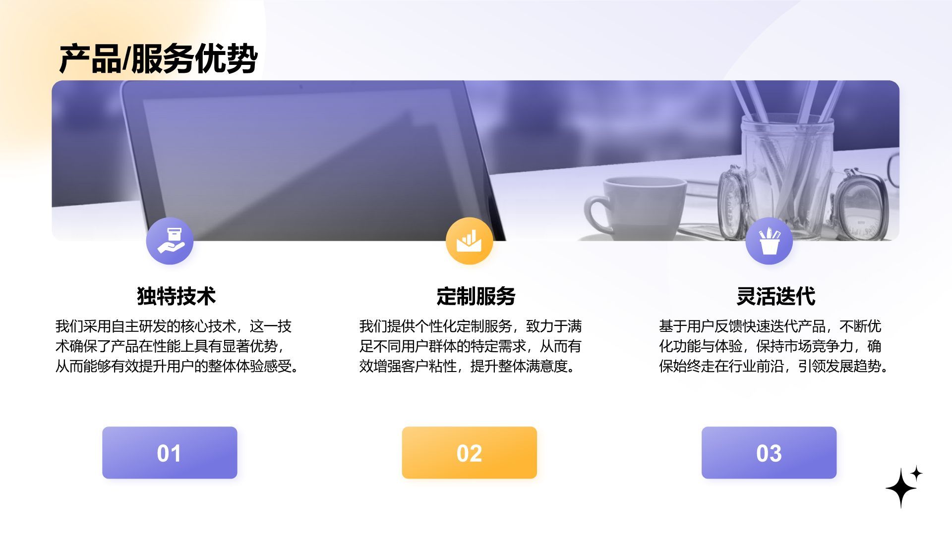 紫色渐变风创新创业计划书PPT模板PPT模板
