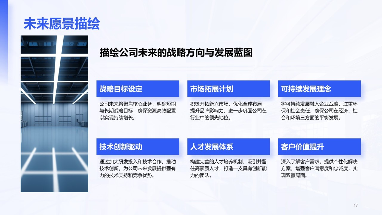 蓝色简约风Q2阶段性成果汇报PPT模板