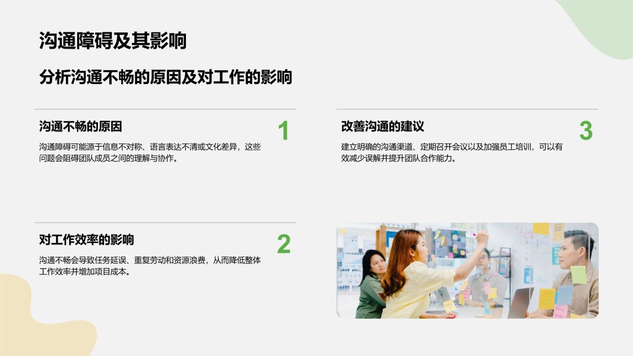 绿色商务风通用岗位年中总结PPT模板