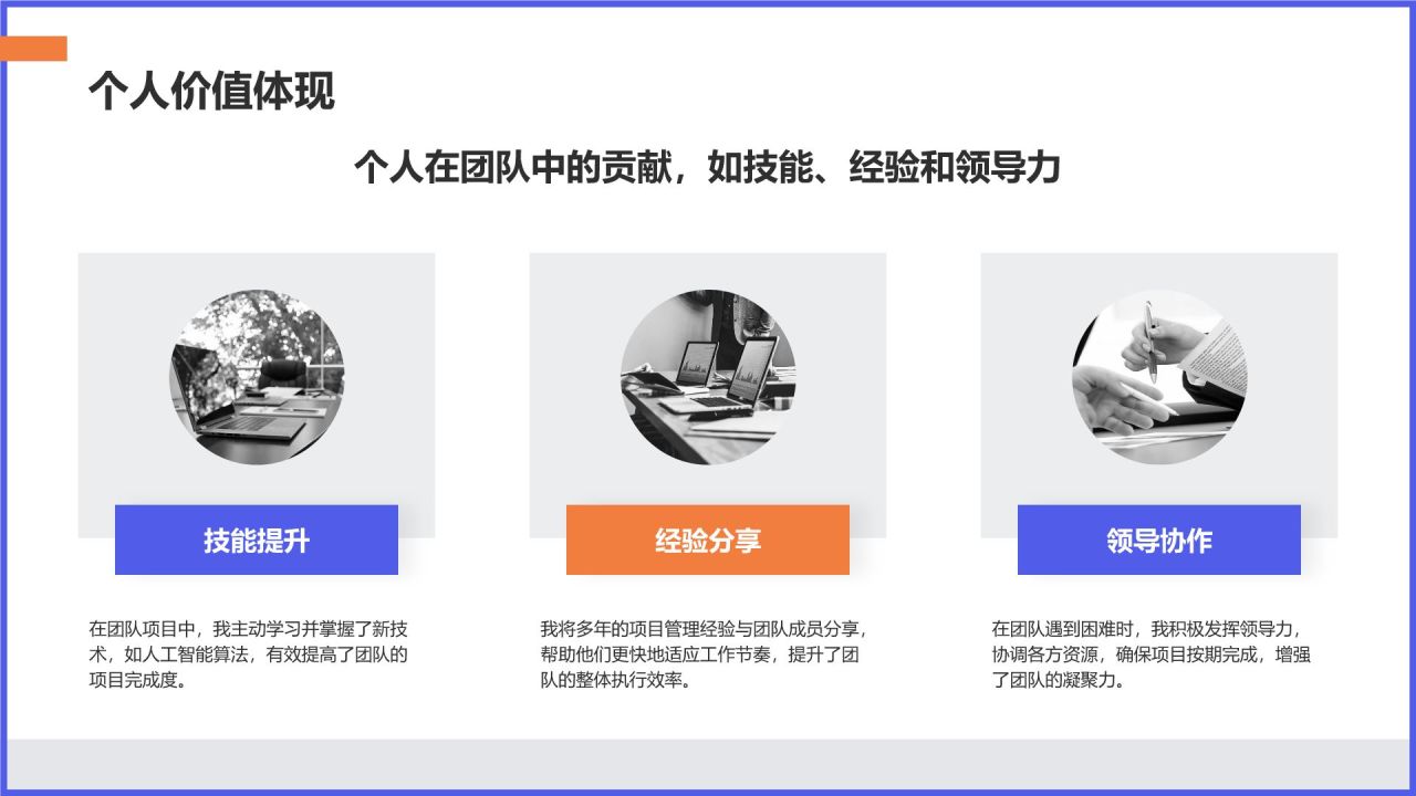 紫色商务风年中工作述职报告PPT模板