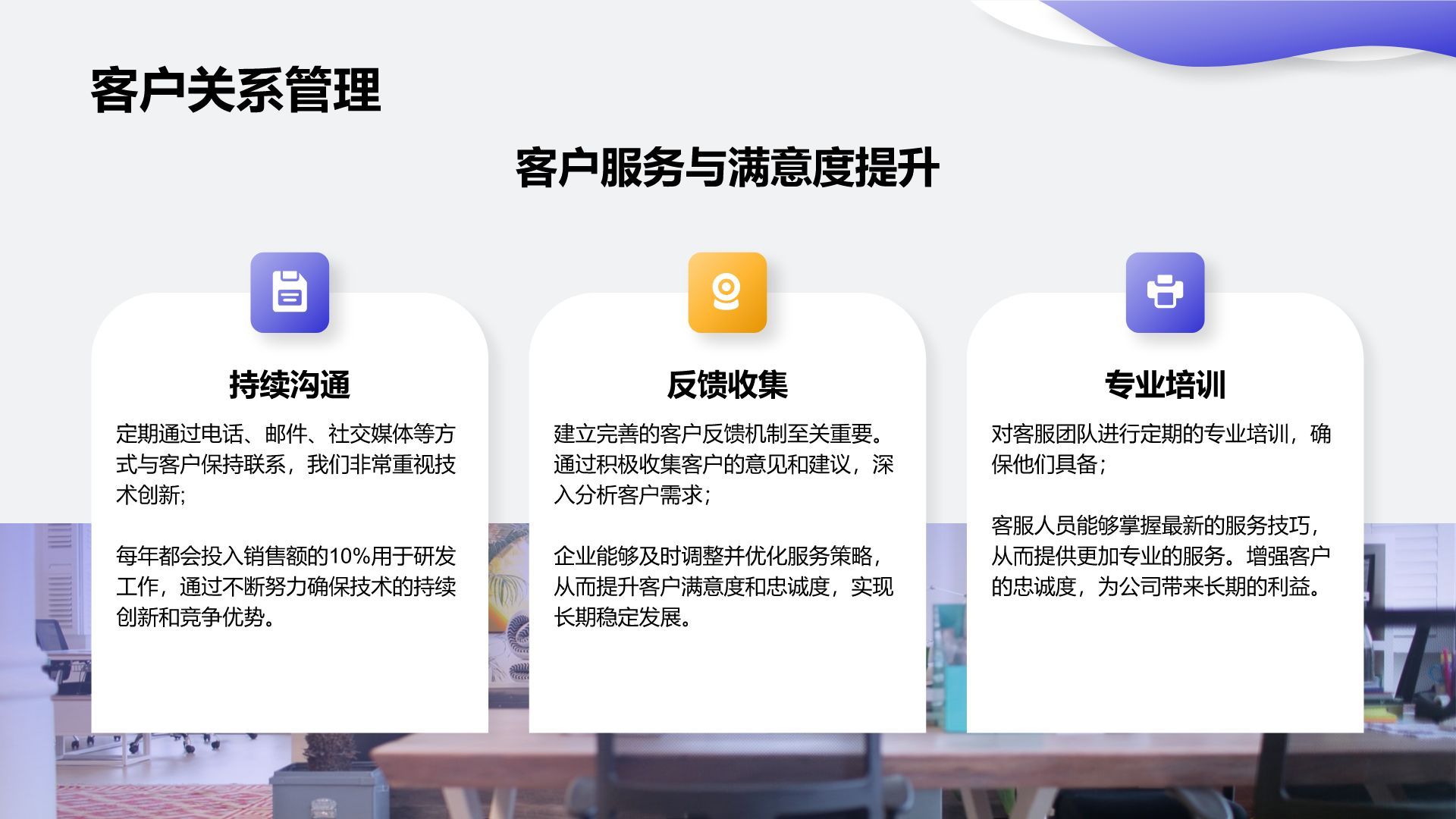 紫色简约风通用行业商业计划书PPT模板