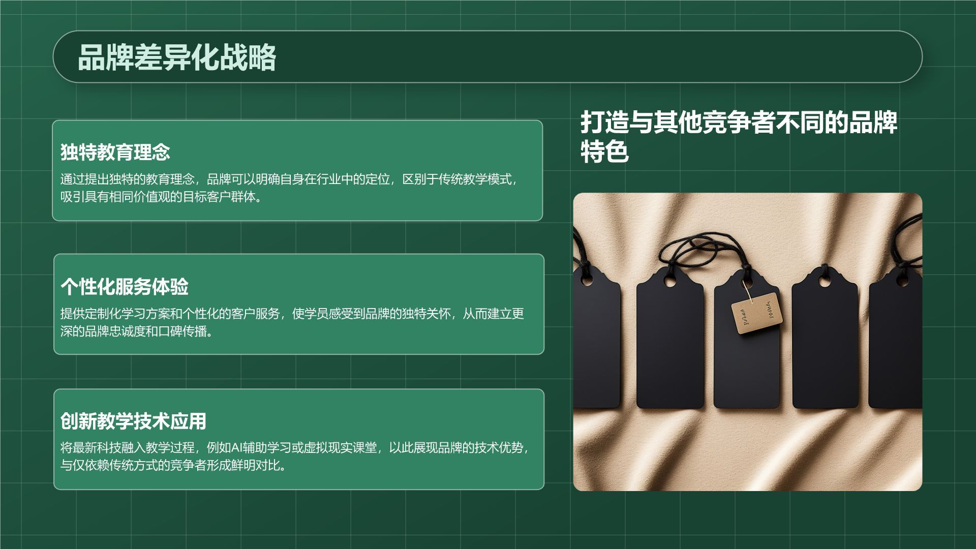 绿色3D风教育培训行业品牌提案PPT模板