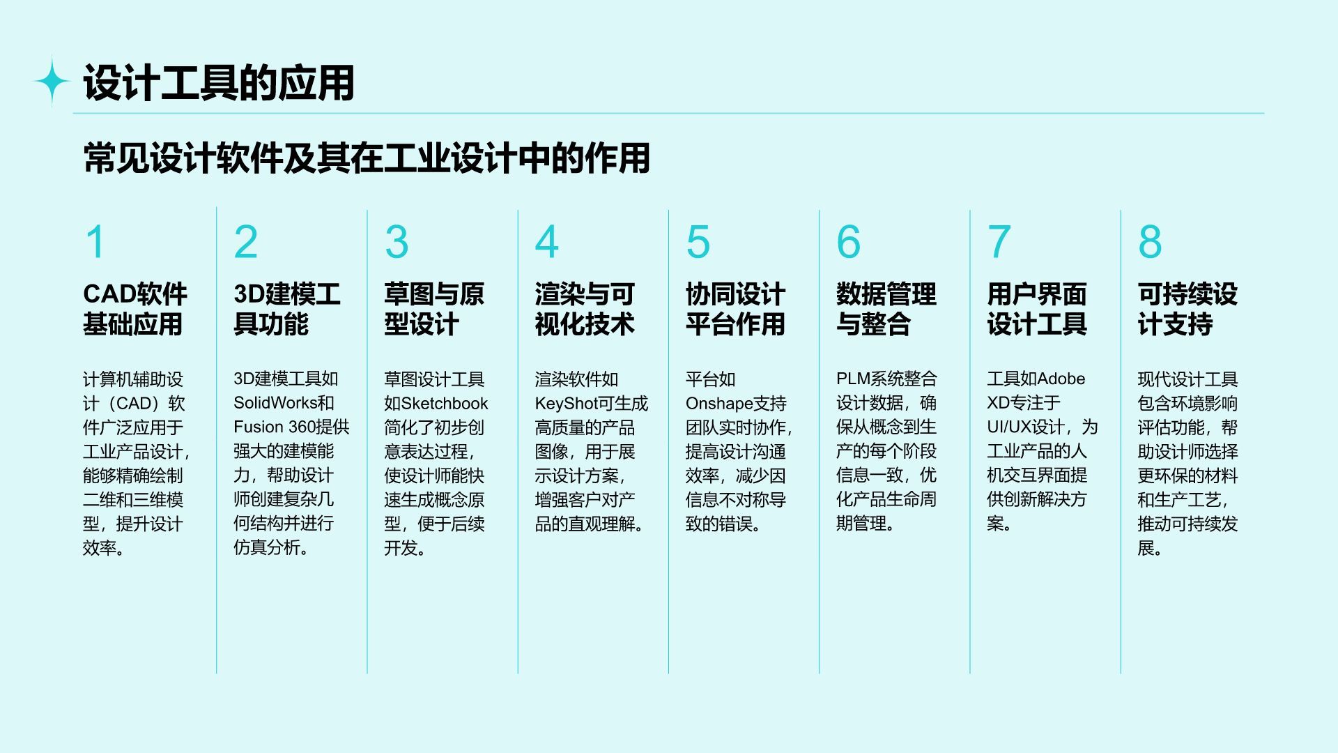 蓝色简约风通用行业产品介绍PPT模板