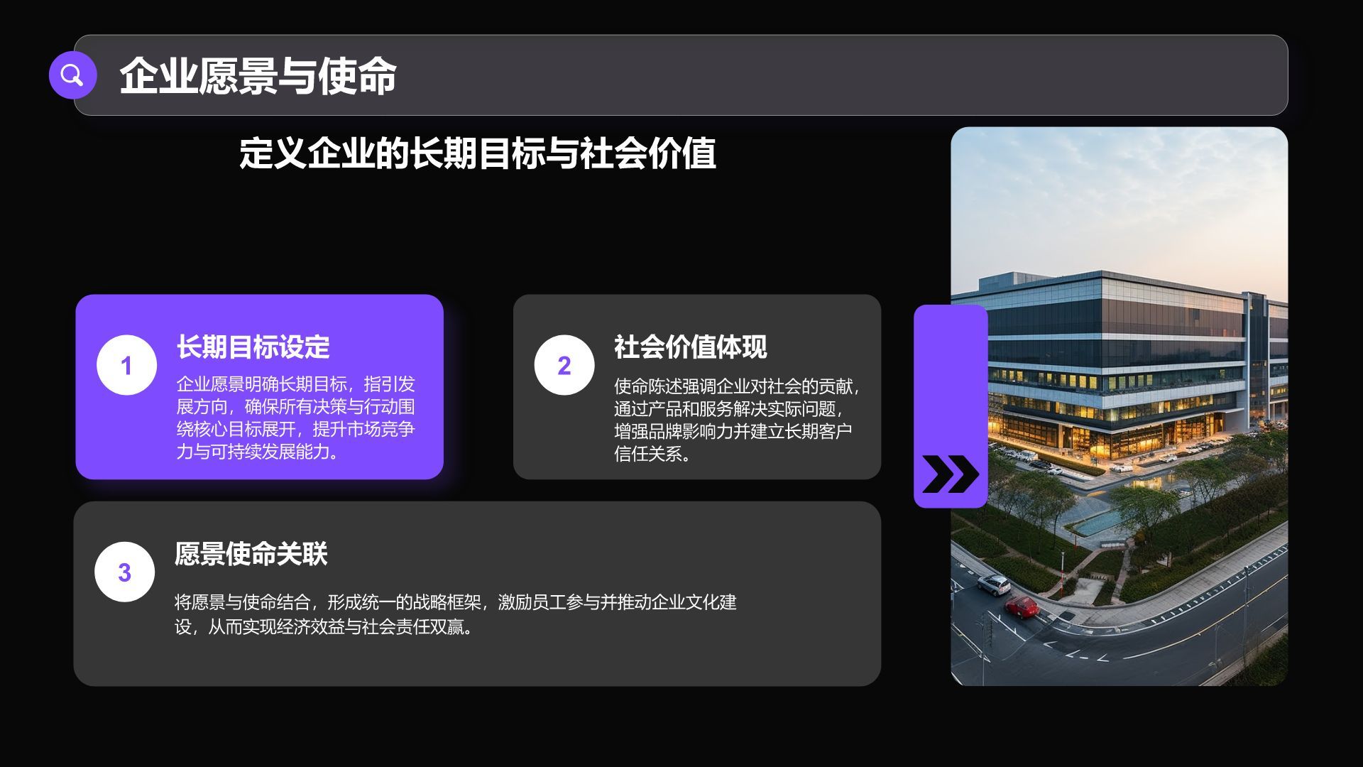 紫色商务风通用行业商业计划书PPT模板