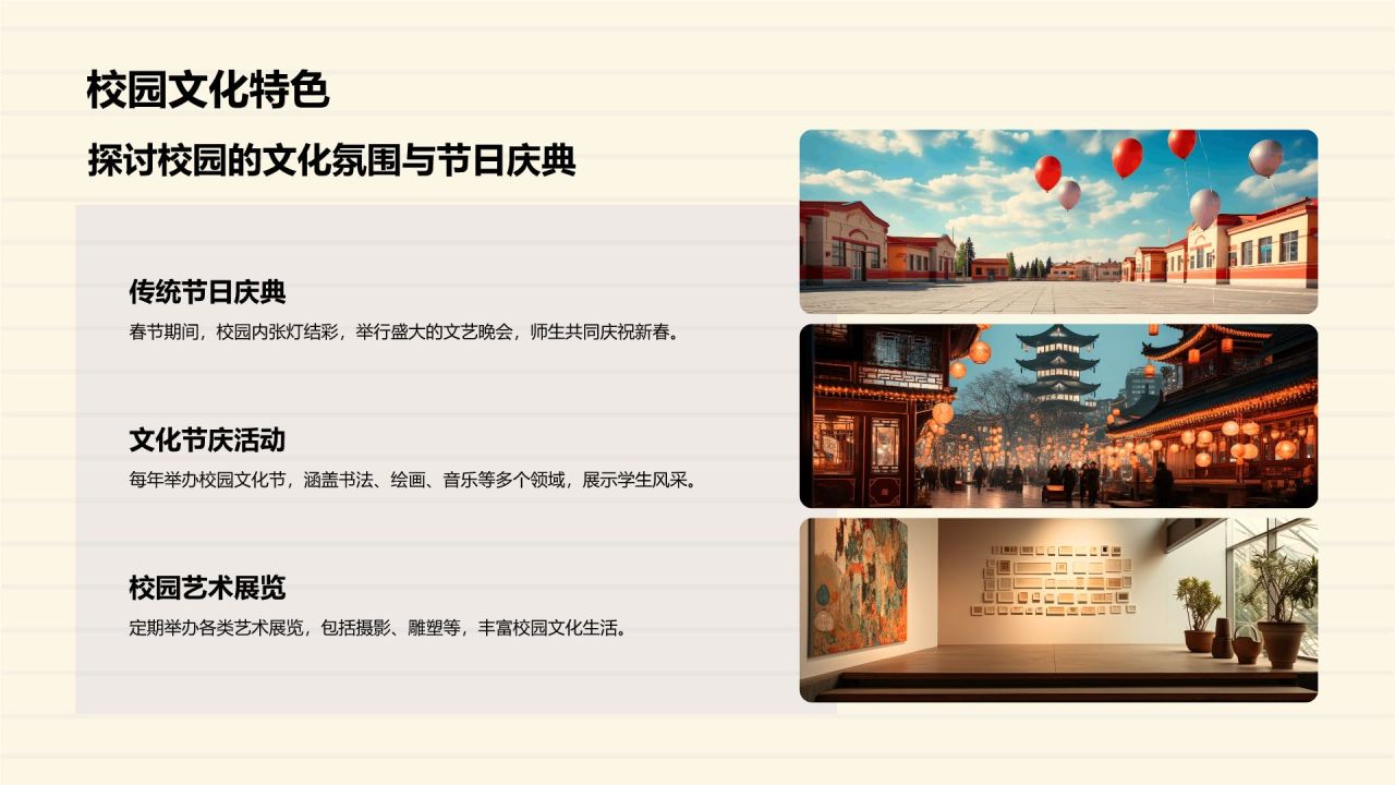 黄色商务风走进我的大学校园时光PPT模板