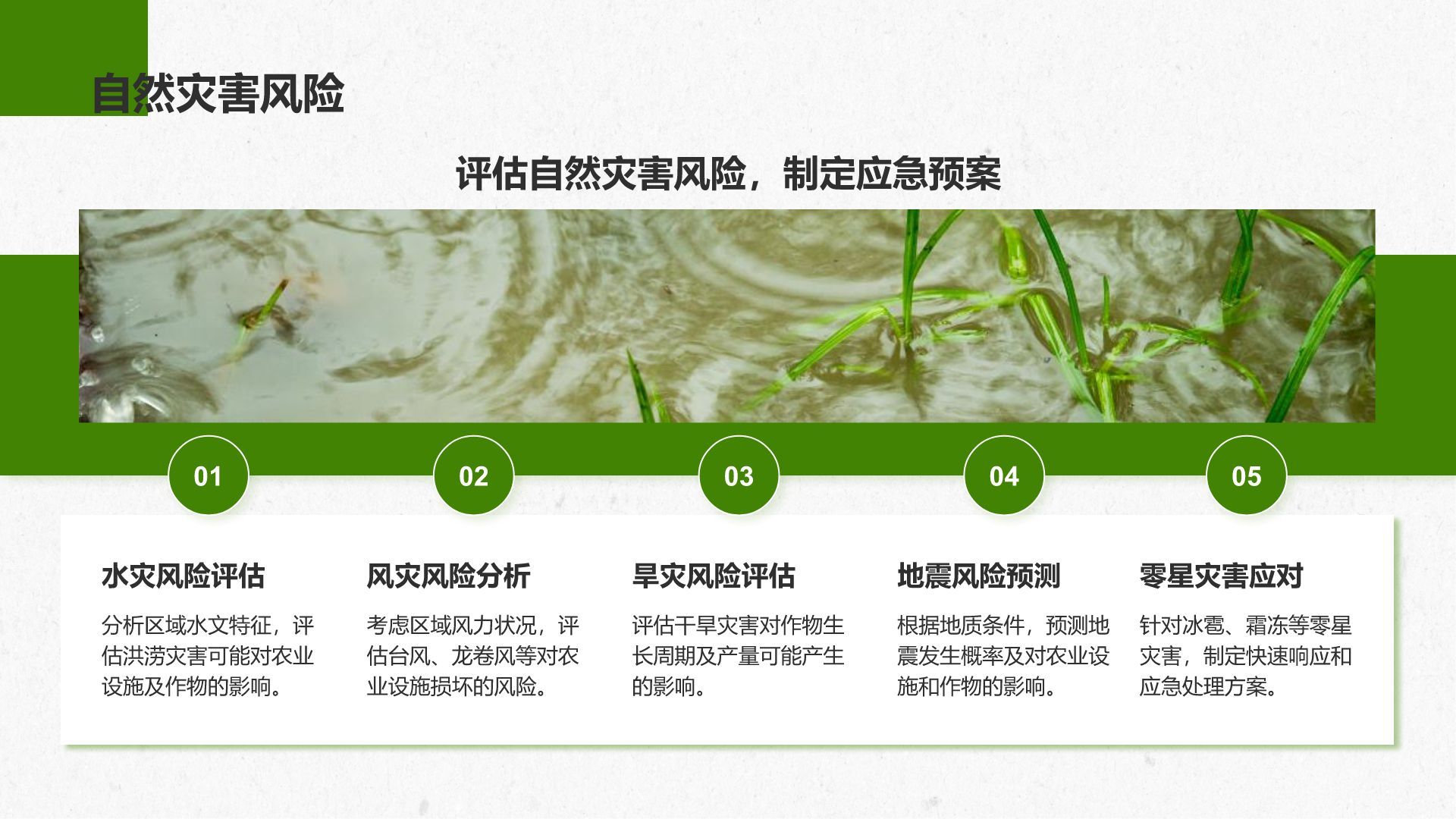 绿色商务风智慧农业创业计划书PPT模板
