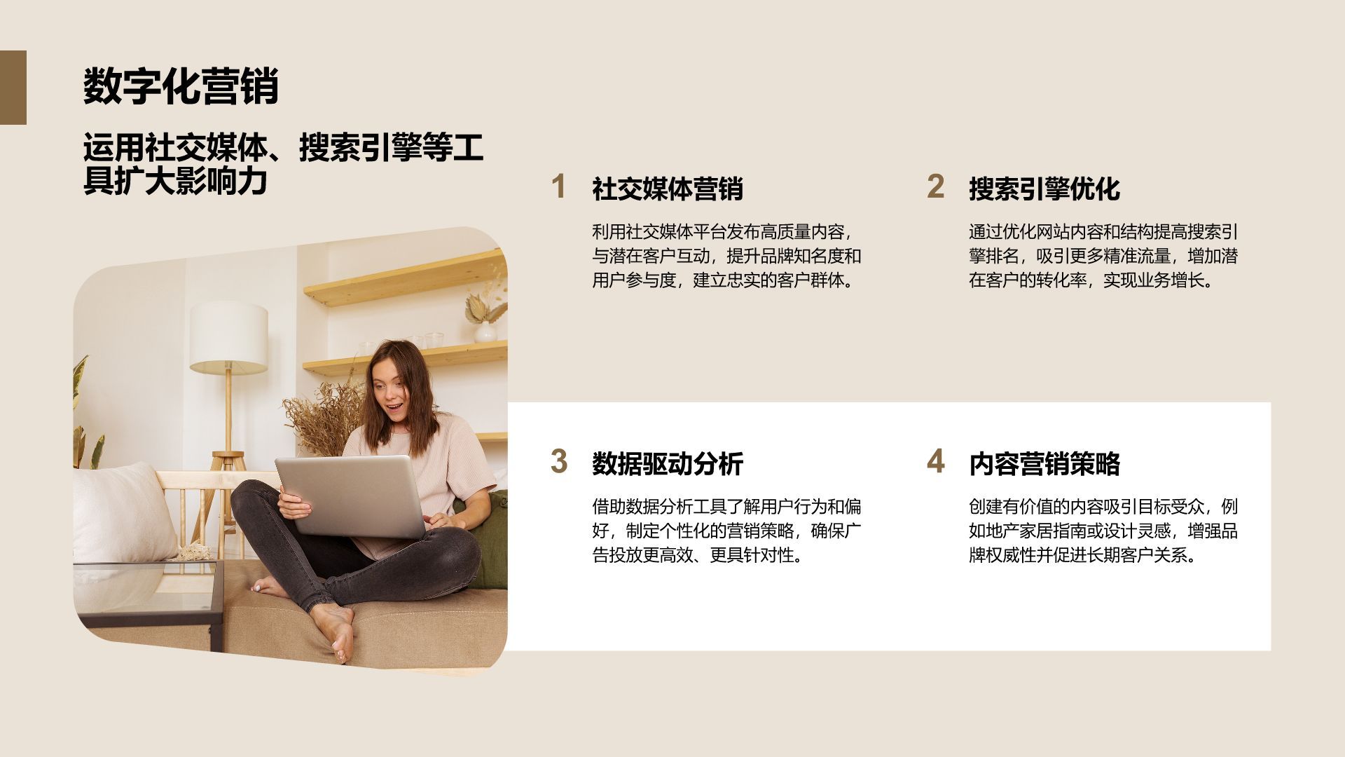 商务风地产家居商业计划书PPT模板