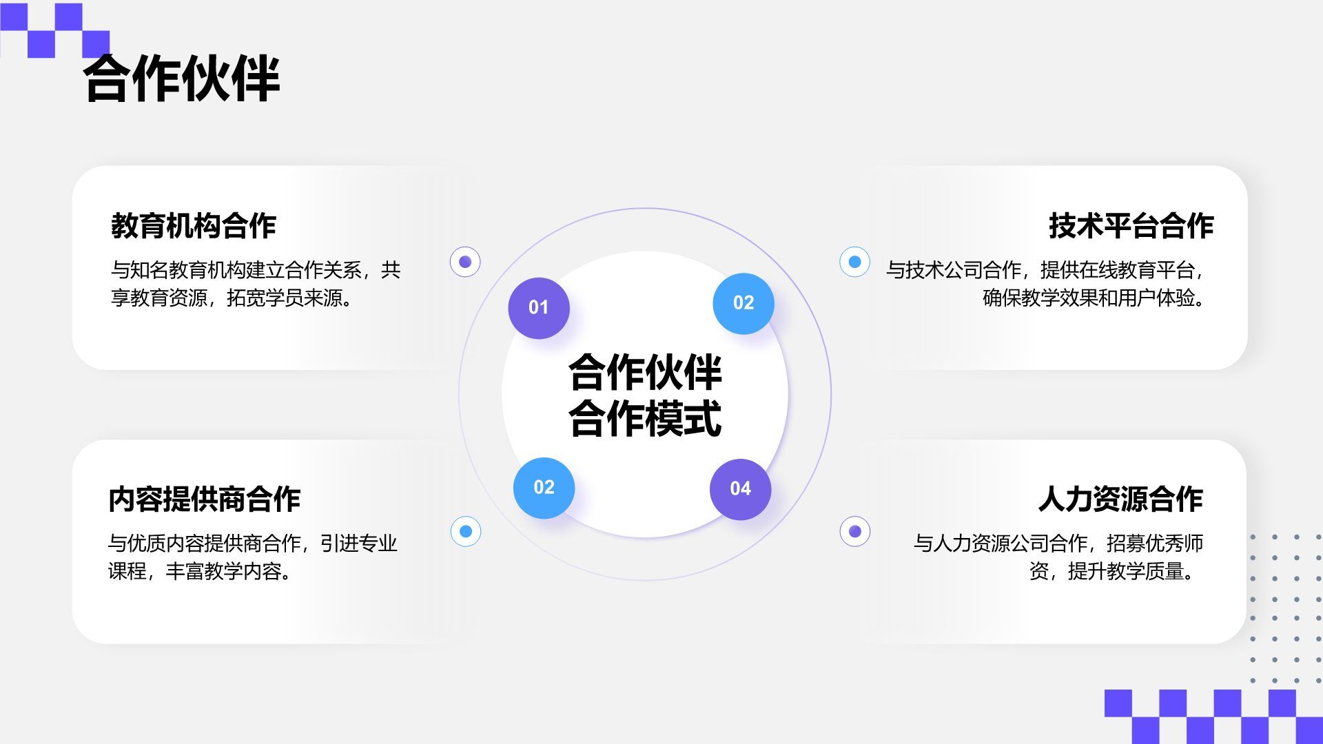 紫色几何风创新创业项目方案书PPT模板