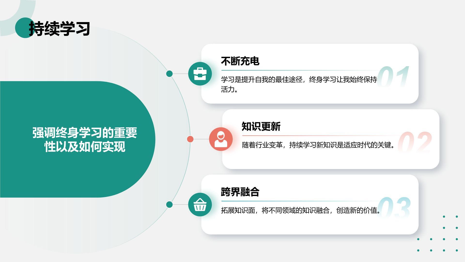 绿色商务风个人故事与成长分享PPTPPT模板