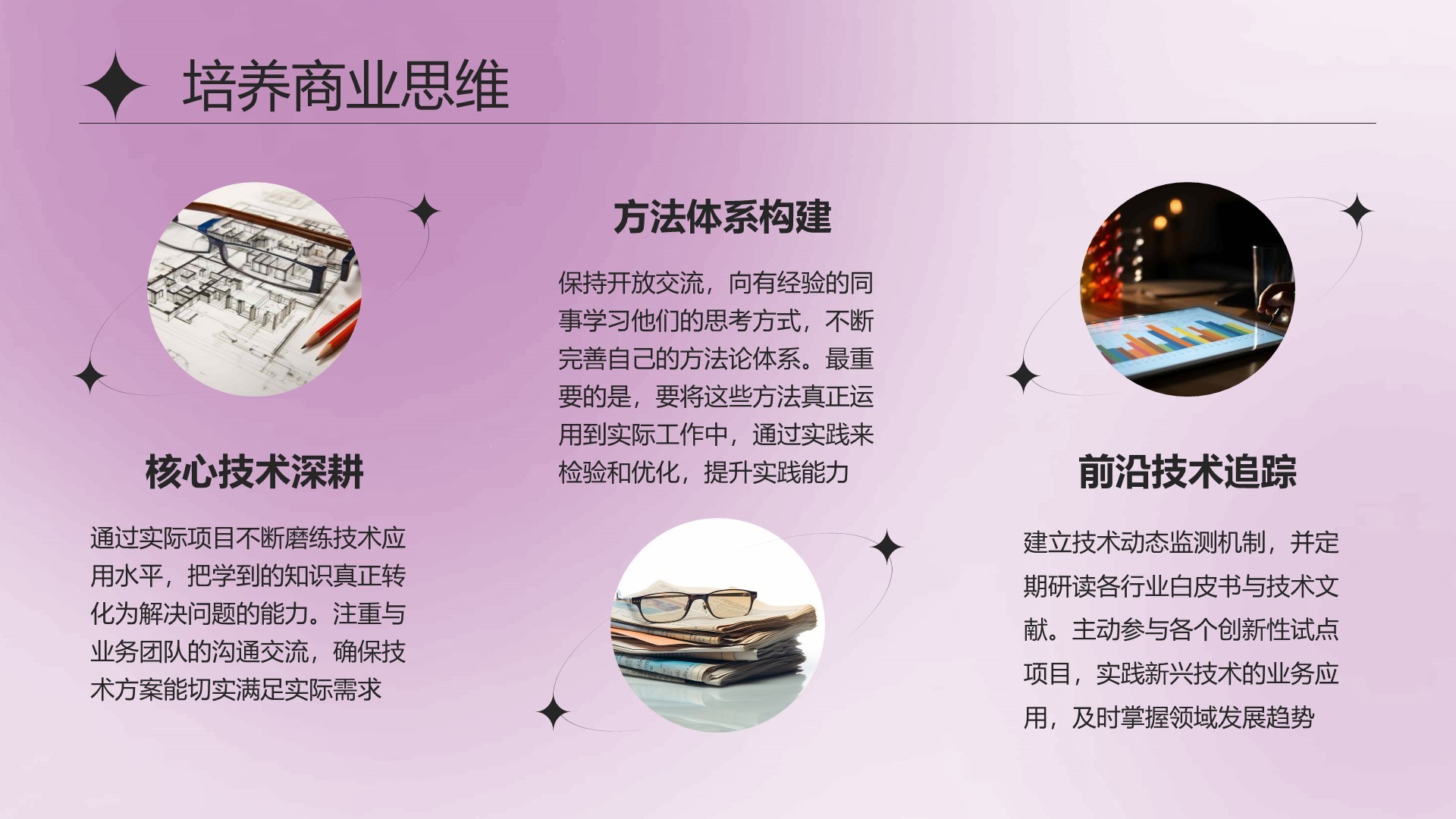 紫色简约风大学生实习总结与心得体会PPT模板