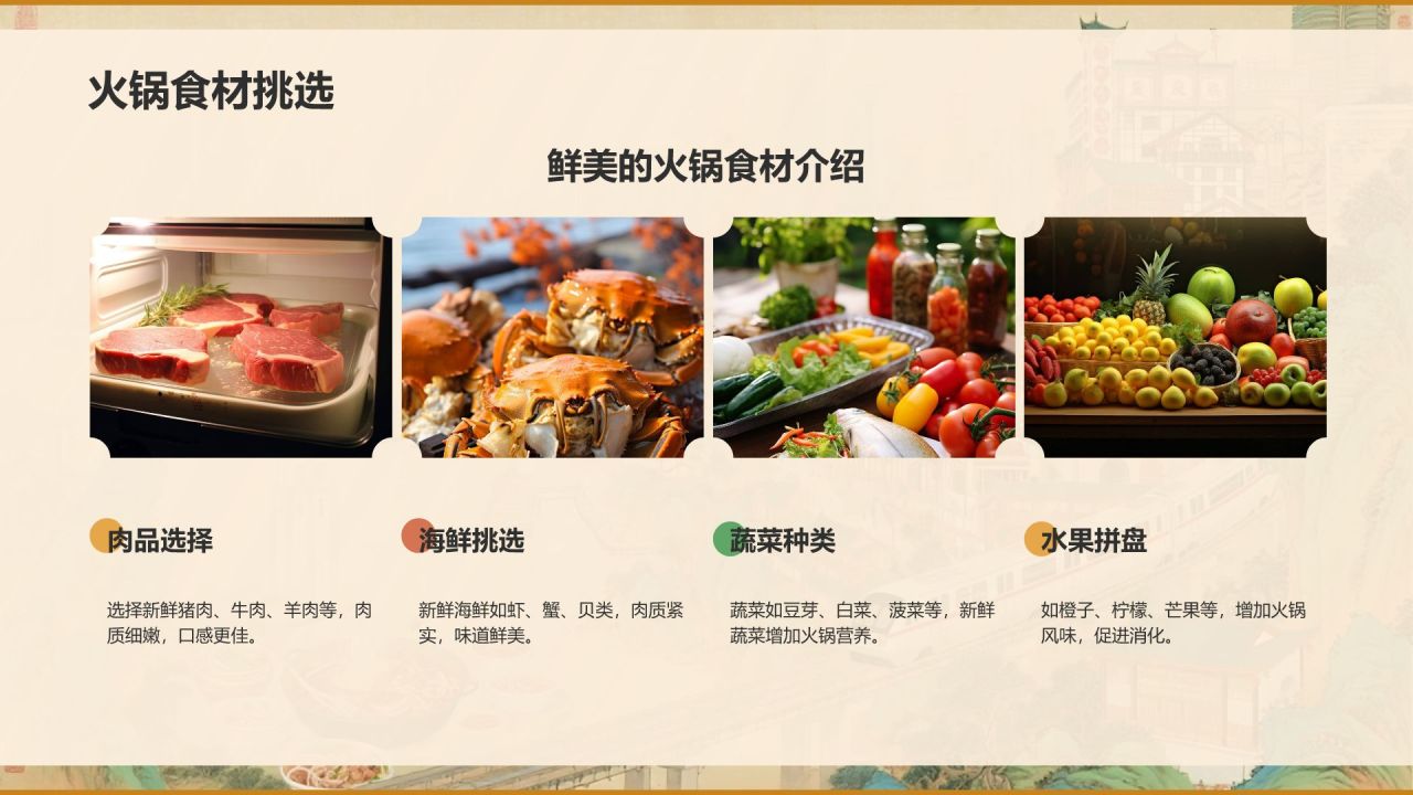 棕色国潮风重庆山城美食与景点全攻略PPT模板