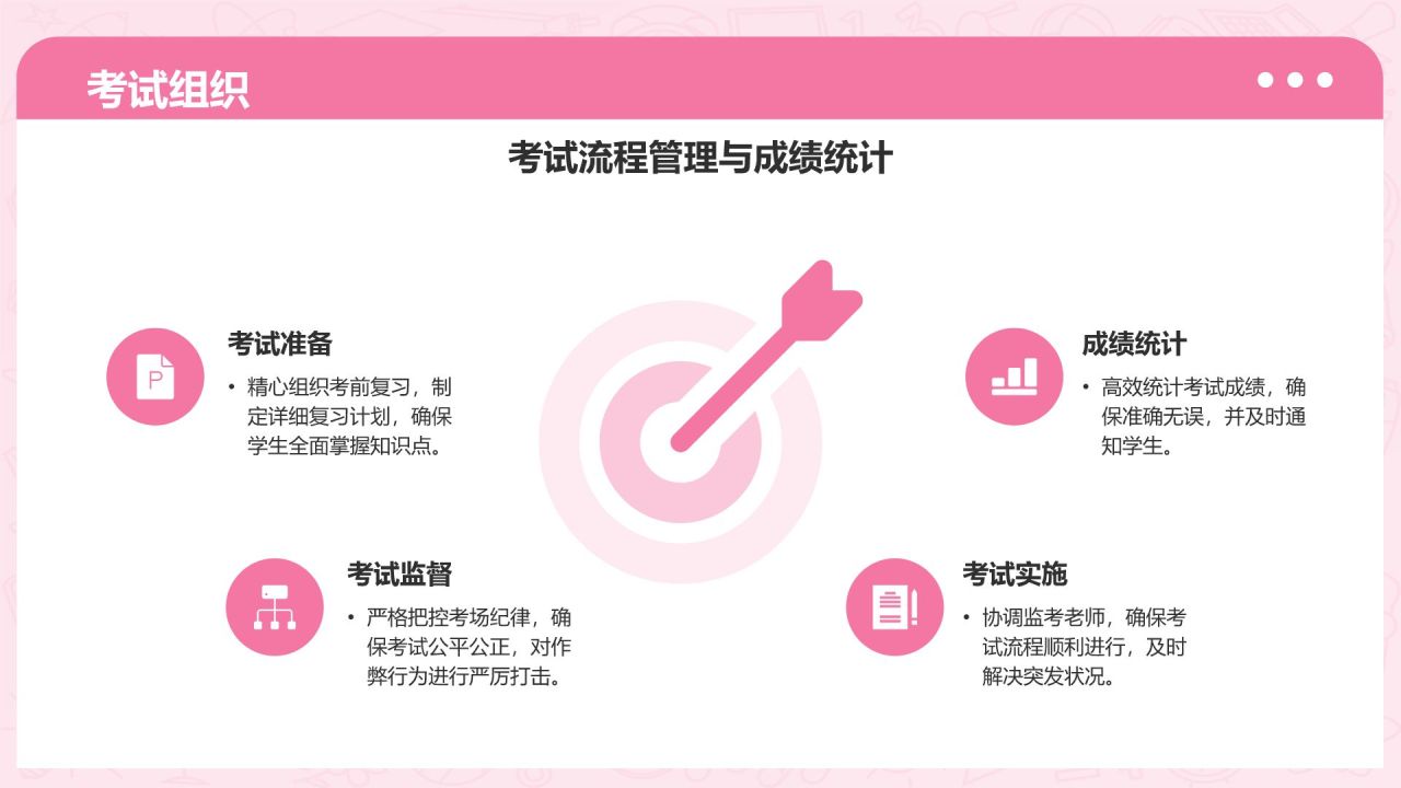粉色3D风学习委员述职总结PPT模板