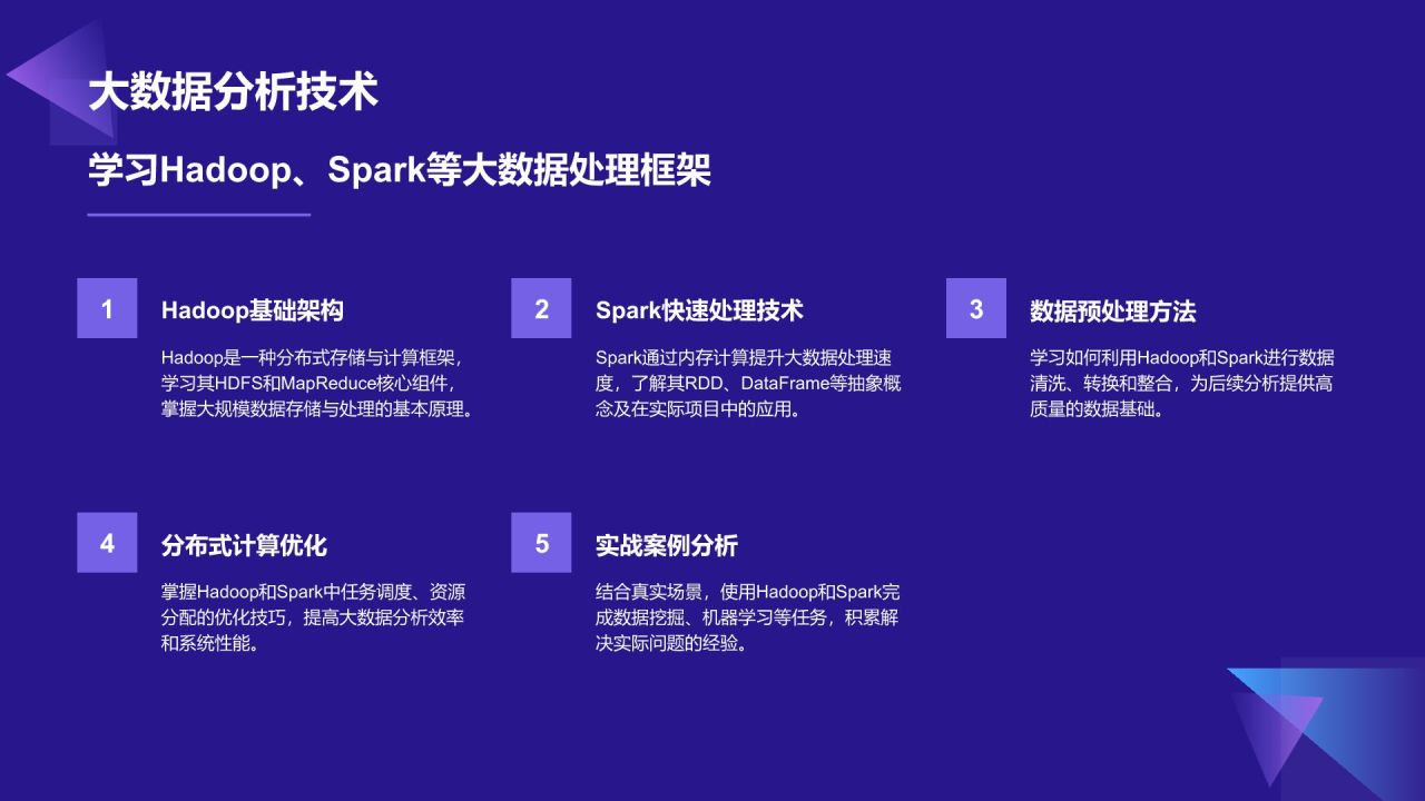 紫色科技风教育培训IT技术PPT模板