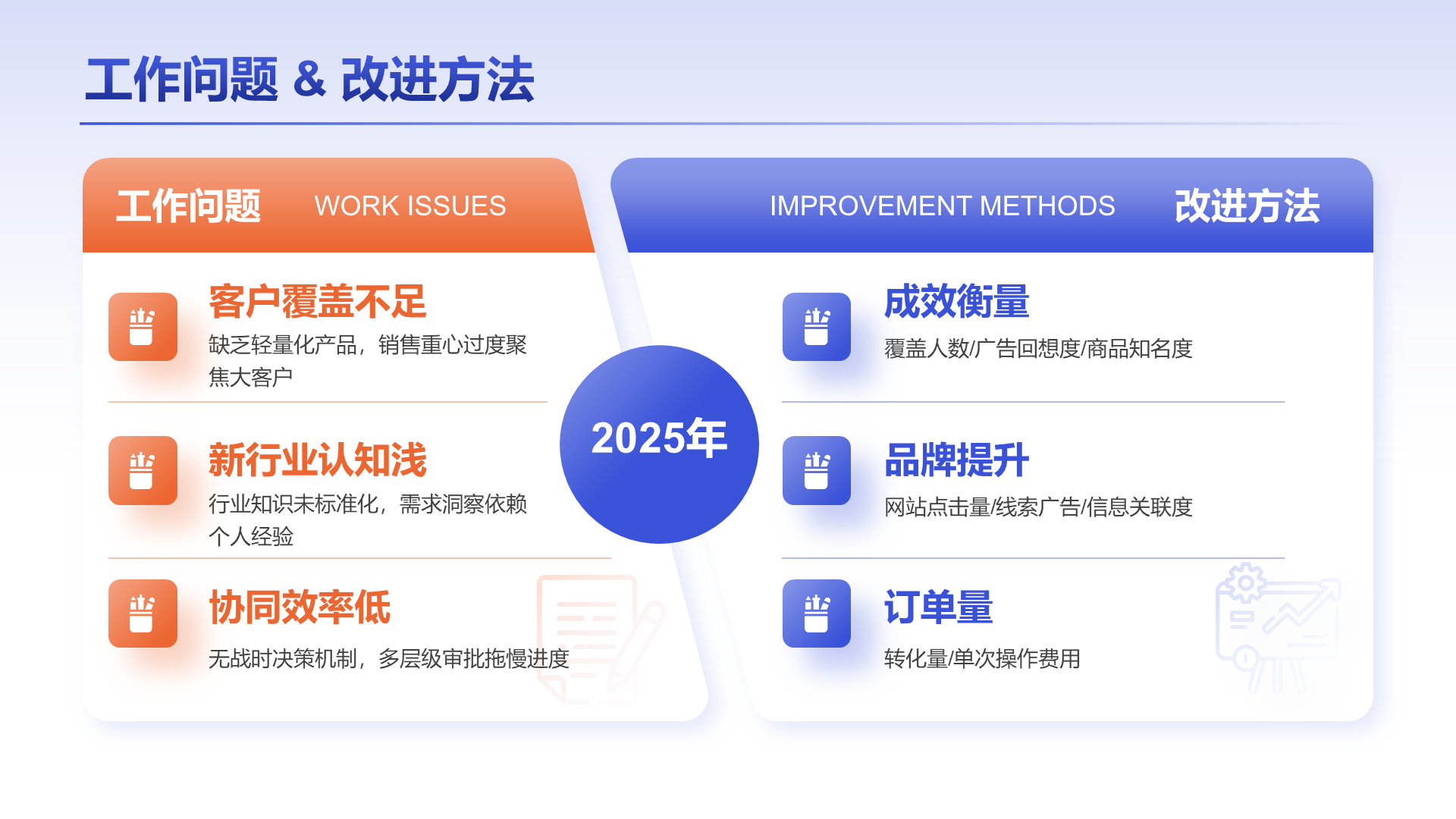 多色渐变PPT创意图示