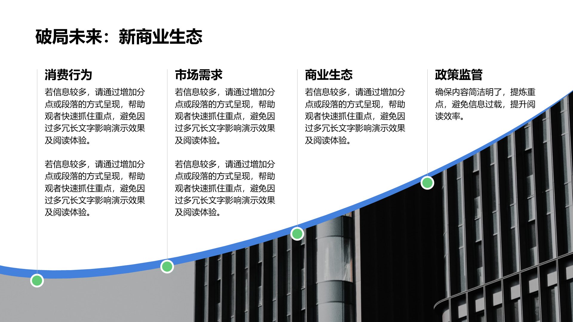 创意风未来展望PPT流程