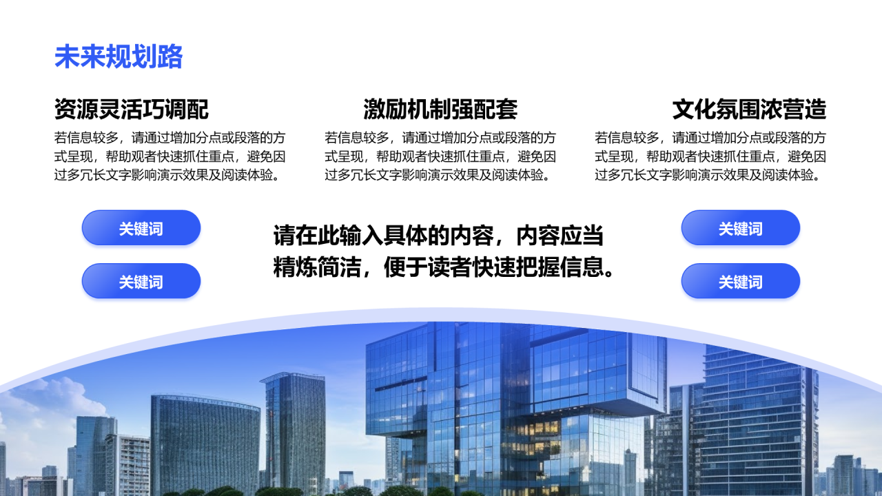 创意风职业规划PPT列表