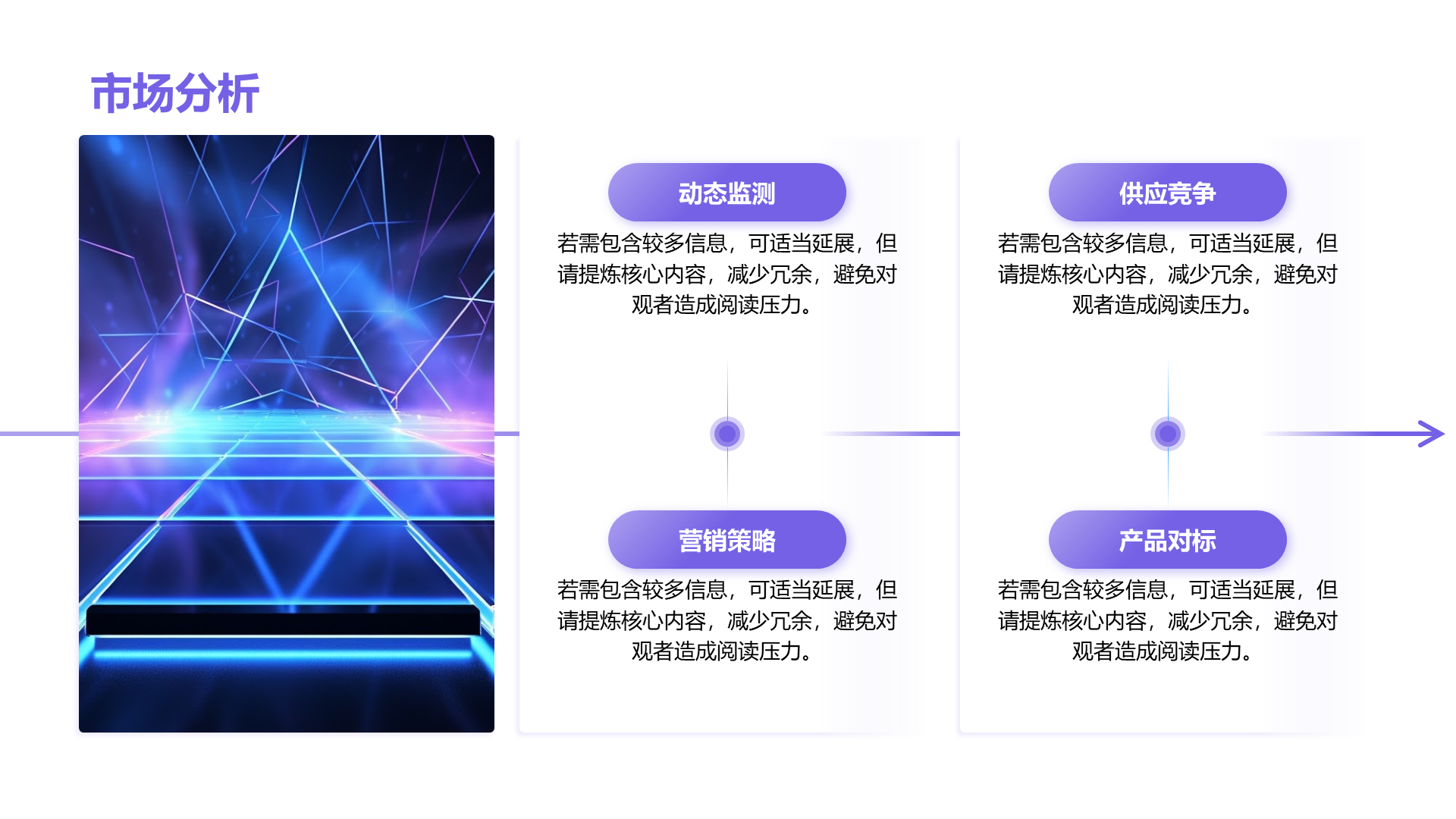 创意风市场分析PPT列表