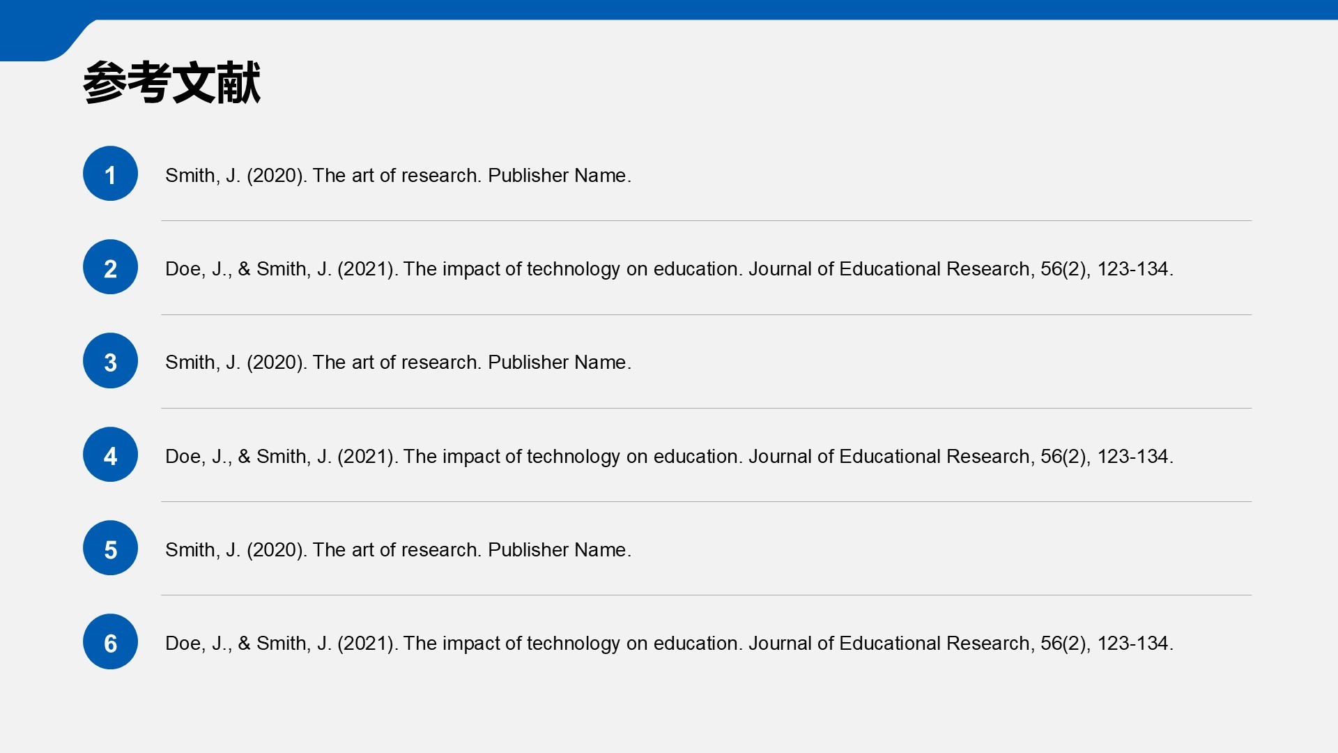 蓝色简约风博士生论文答辩设计PPT模板