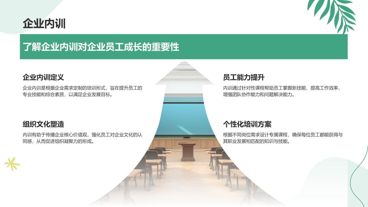绿色小清新教育培训知识科普PPT模板