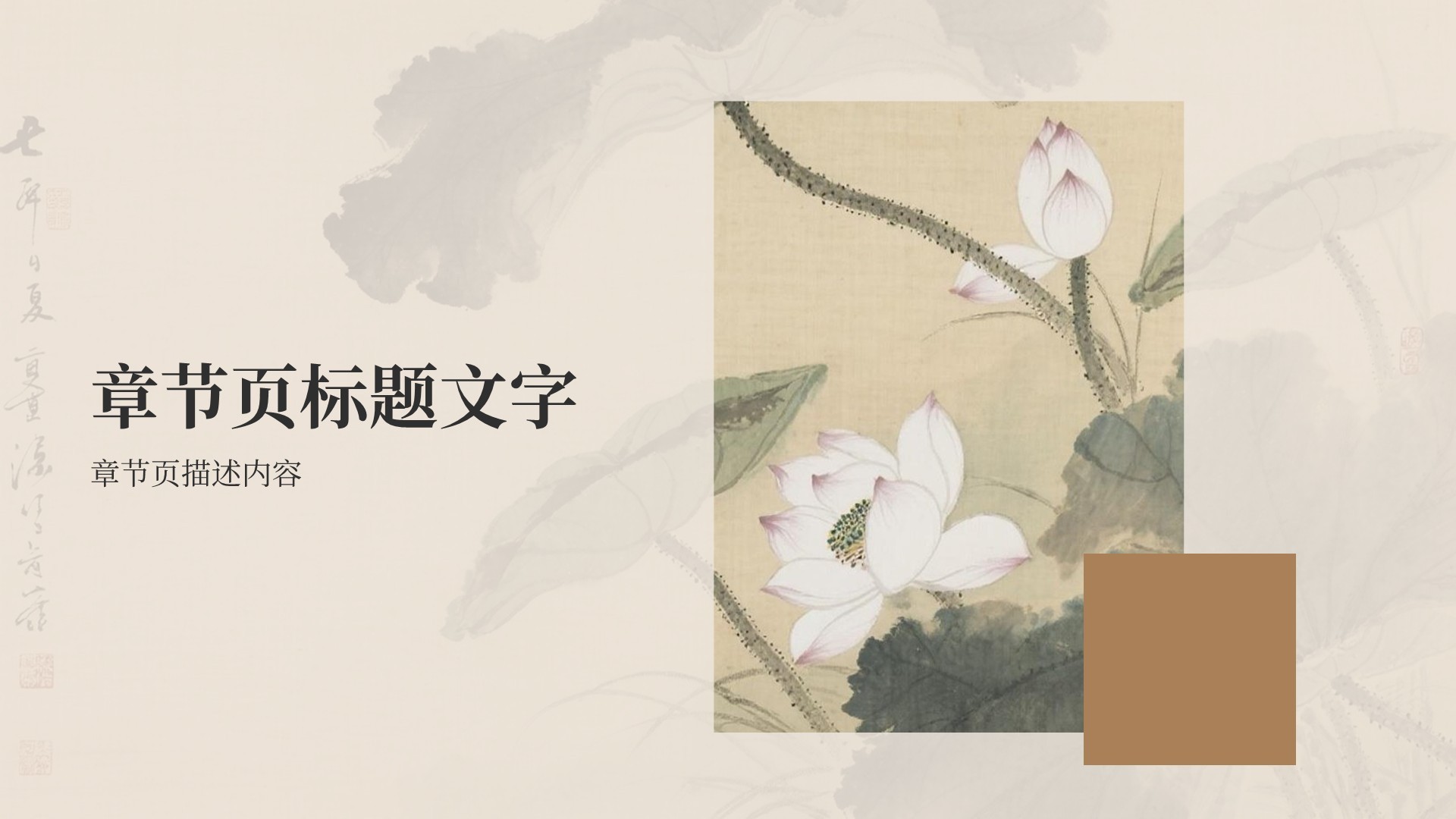 二十四节气夏至PPT主题