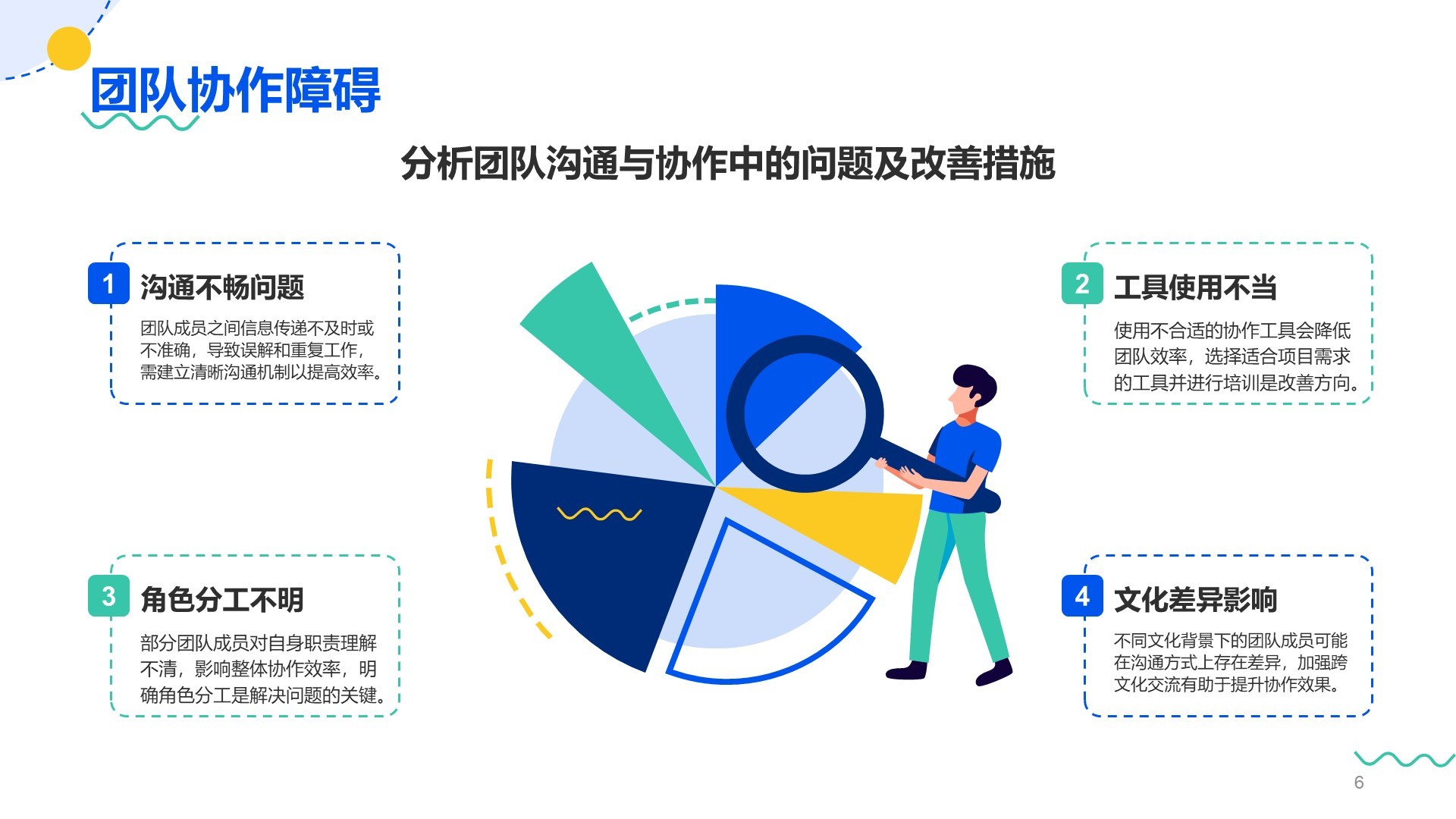 蓝色插画风项目阶段性成果汇报PPT主题