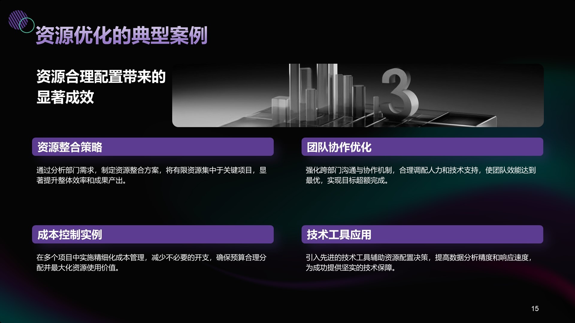 h黑色商务风年中部门KPI达成情况PPT主题
