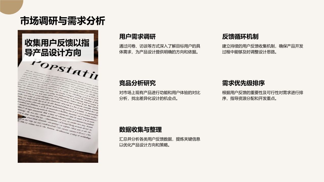 橙色摄影风通用行业产品介绍PPT模板