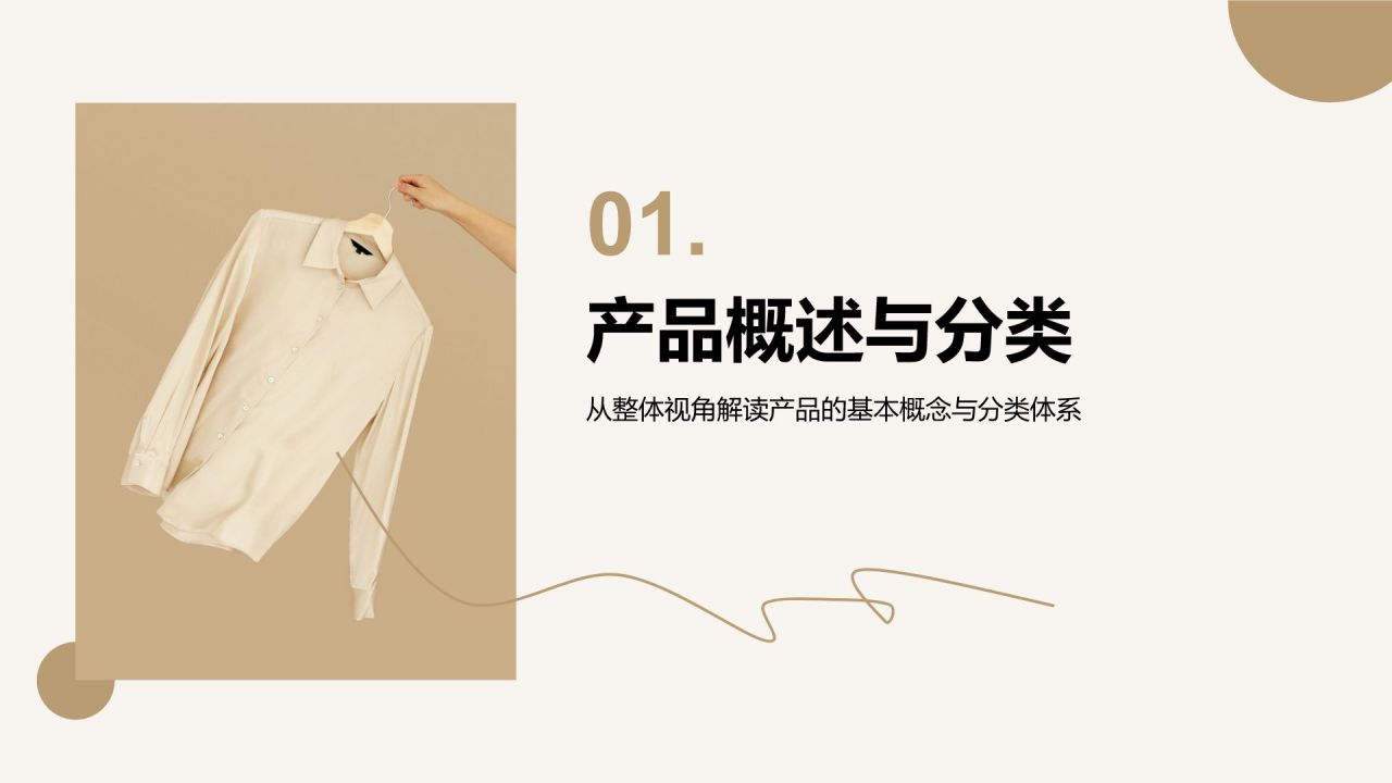 橙色摄影风通用行业产品介绍PPT模板