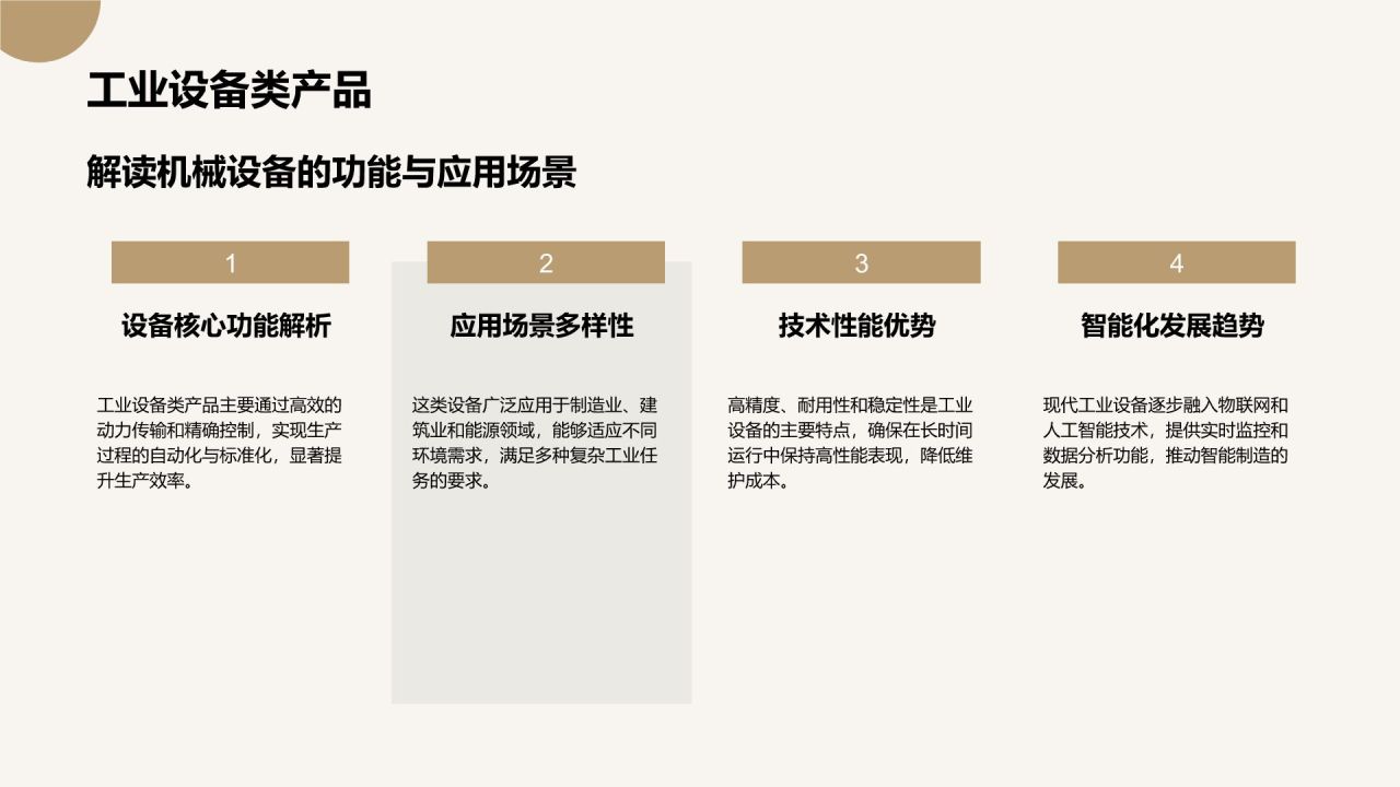 橙色摄影风通用行业产品介绍PPT模板