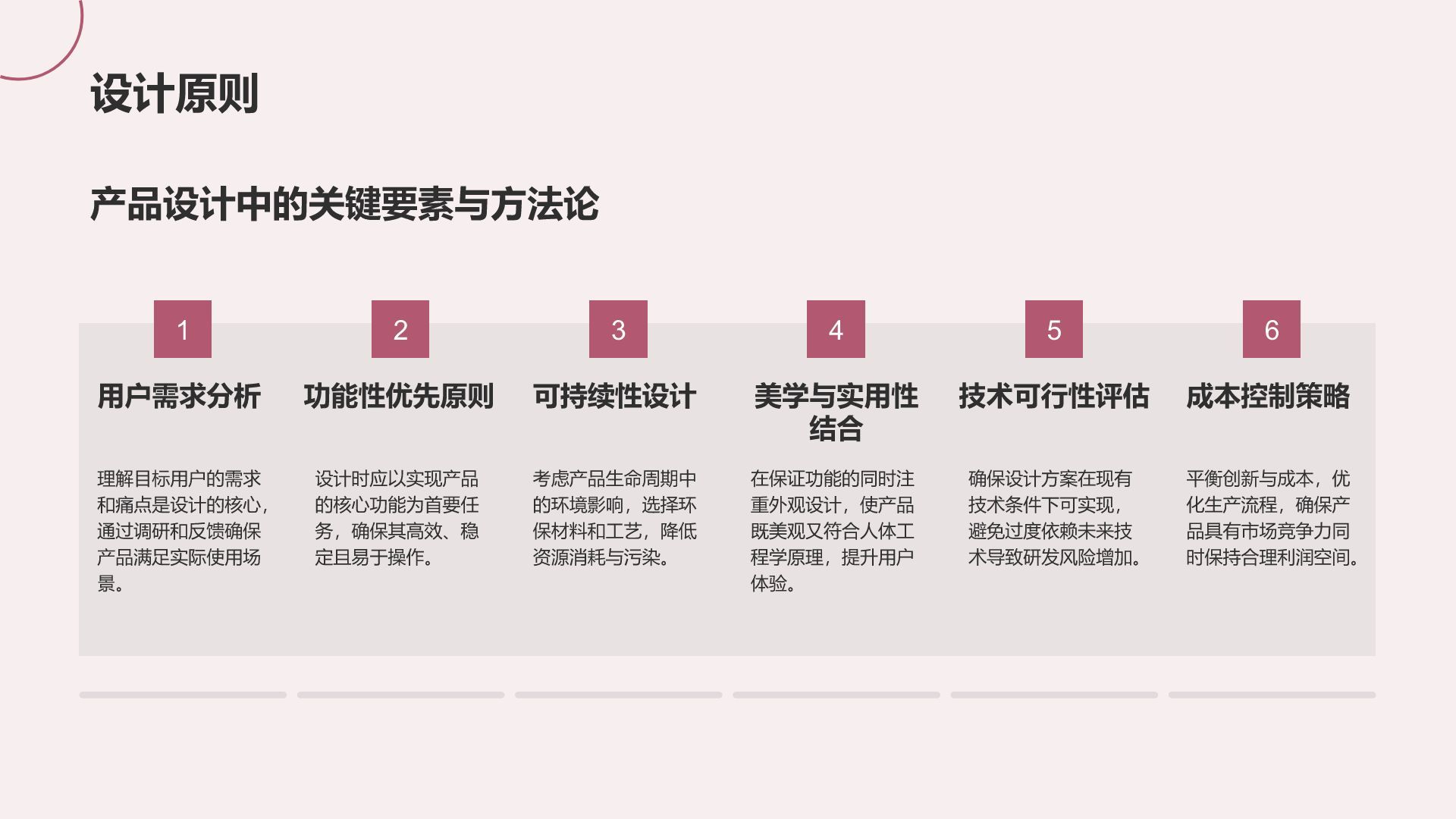 粉色摄影风通用行业产品介绍PPT模板