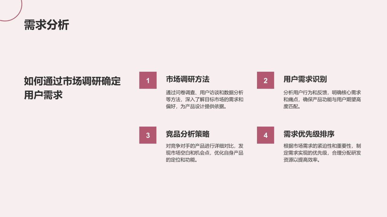 粉色摄影风通用行业产品介绍PPT模板