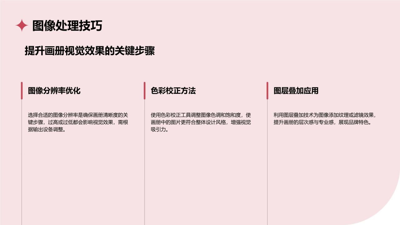 红色商务风通用行业画册图集PPT模板