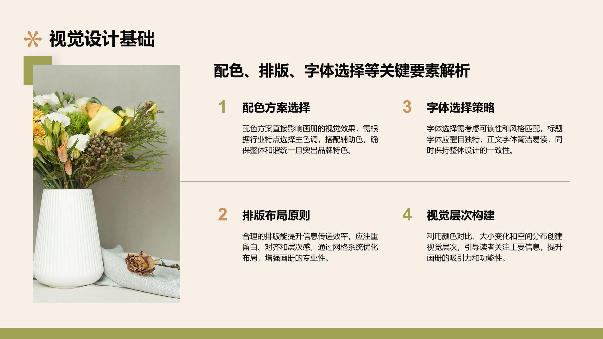 绿色摄影风通用行业画册图集PPT模板