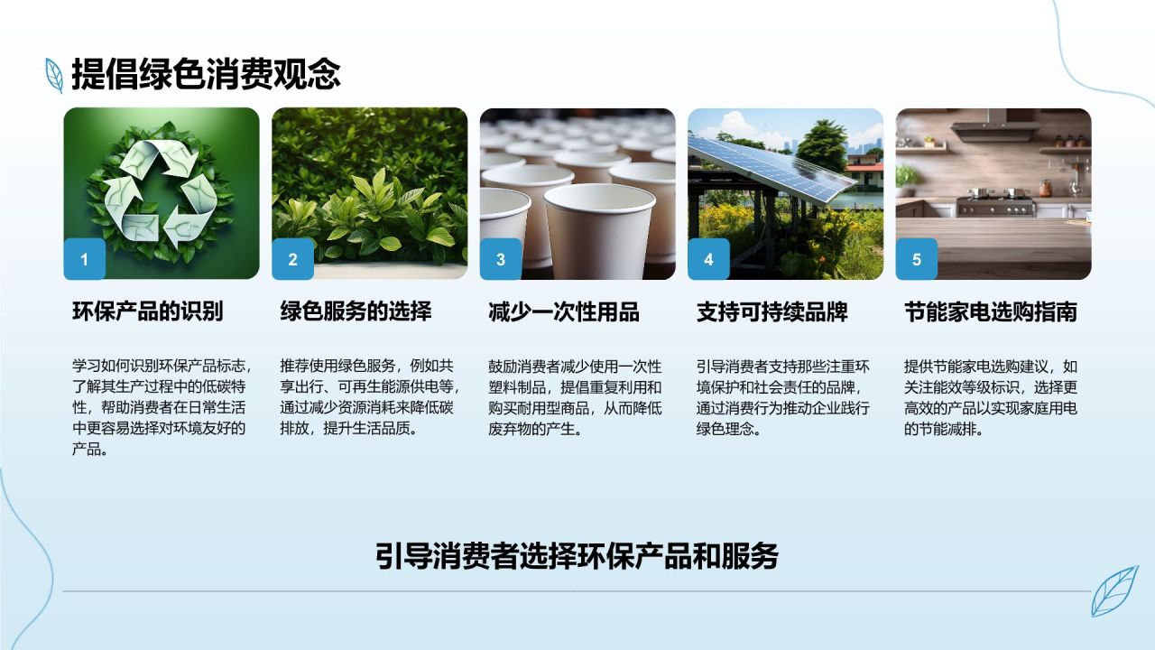 蓝色商务风节能减排低碳生活宣传培训课件PPT模板